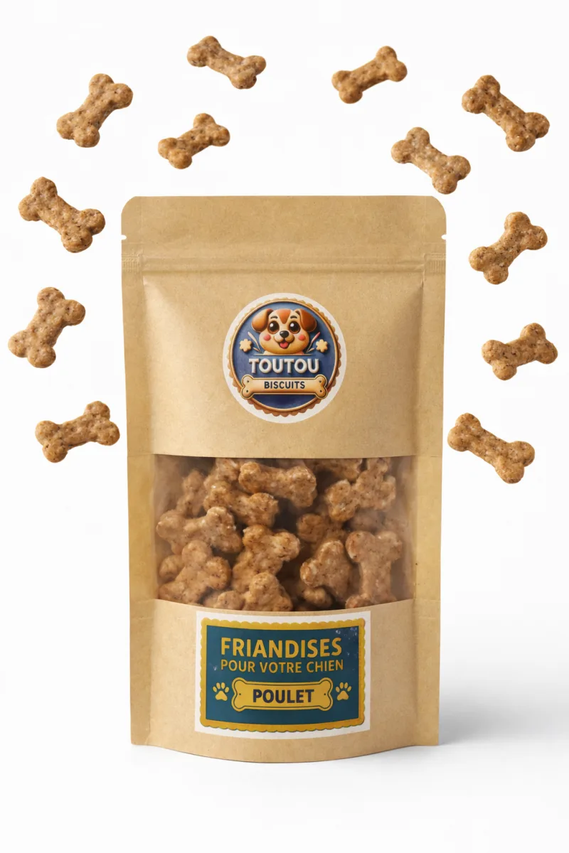 Friandise au POULET - Friandise naturelle saine et savoureuse pour chien