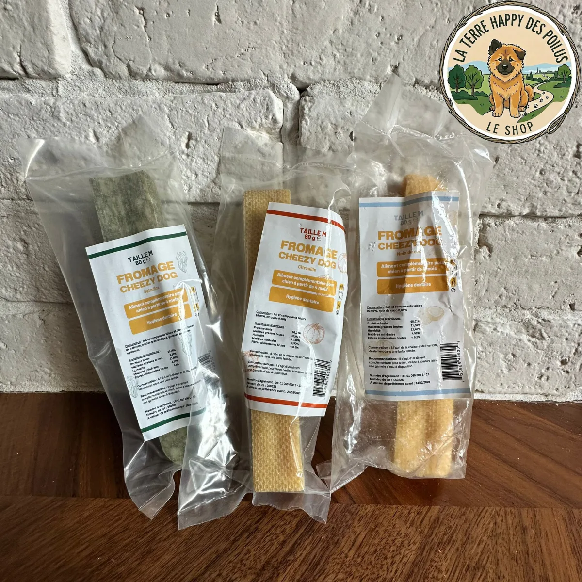 Fromage aux Fruits / Superaliments - Mastication 100% naturelle et saine pour chien
