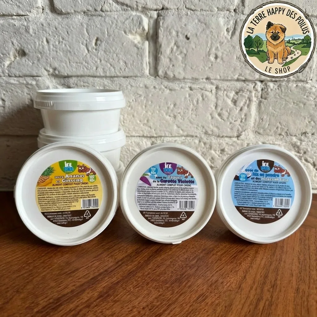 Glace Ice Dog - Friandise naturelle saine et savoureuse pour chien
