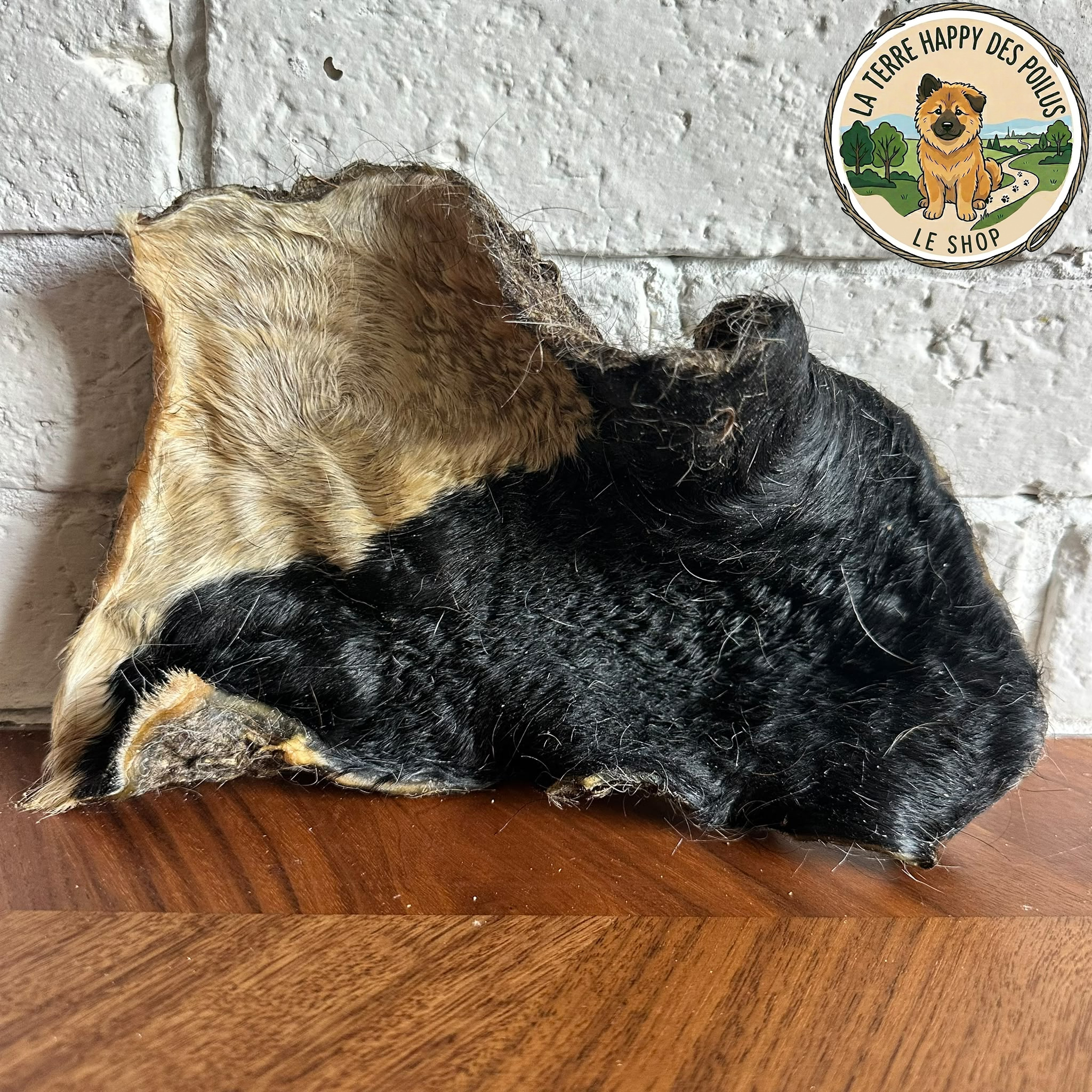 Plaques de Peau de Bœuf avec Poils
