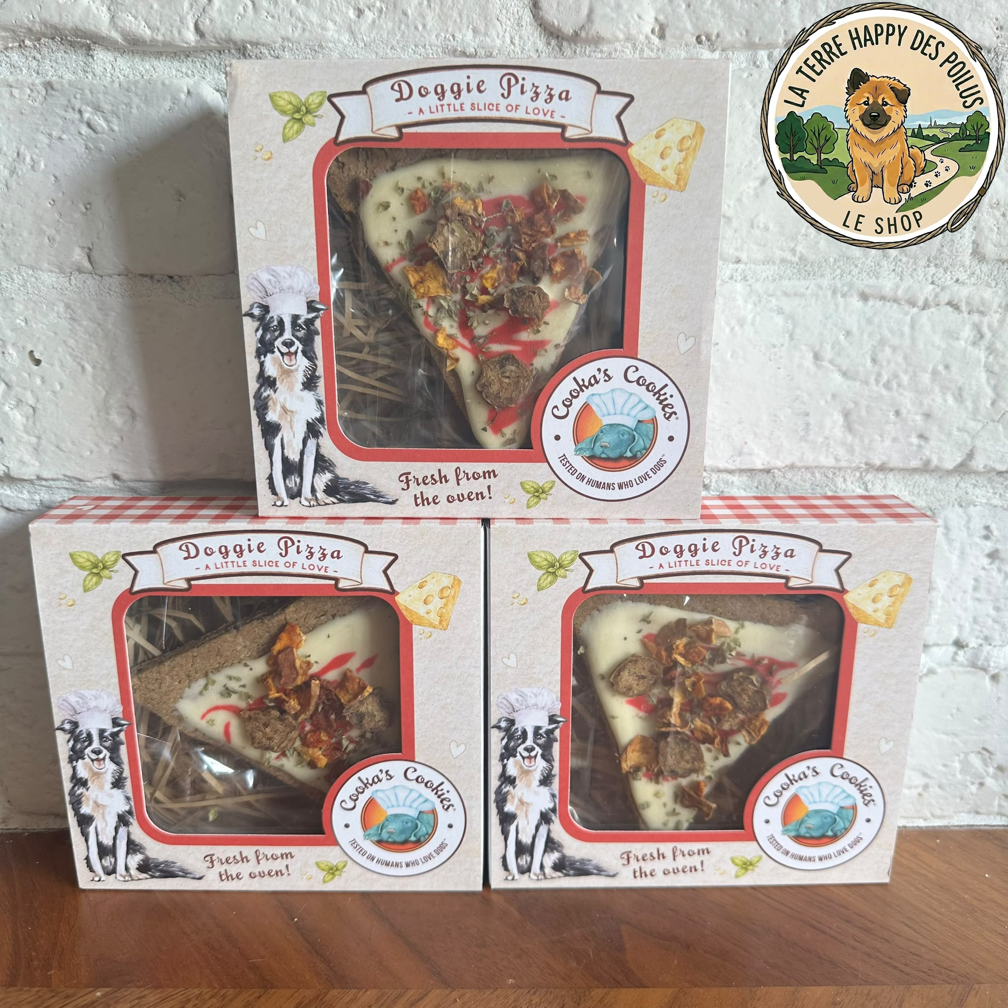Cooka's cookie - Pizza pour toutous