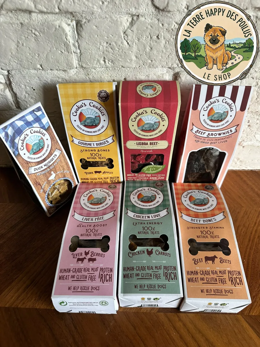 Cooka's Cookie - Friandises - Friandise naturelle saine et savoureuse pour chien