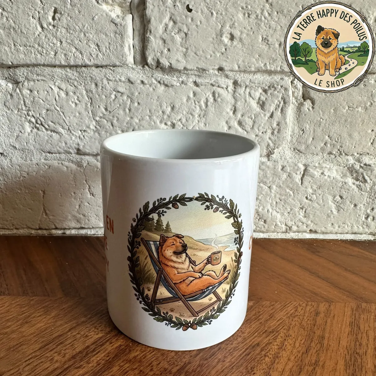 Tasse - En Terre Happy - Accessoire et cadeau pour propriétaire de chien passionné