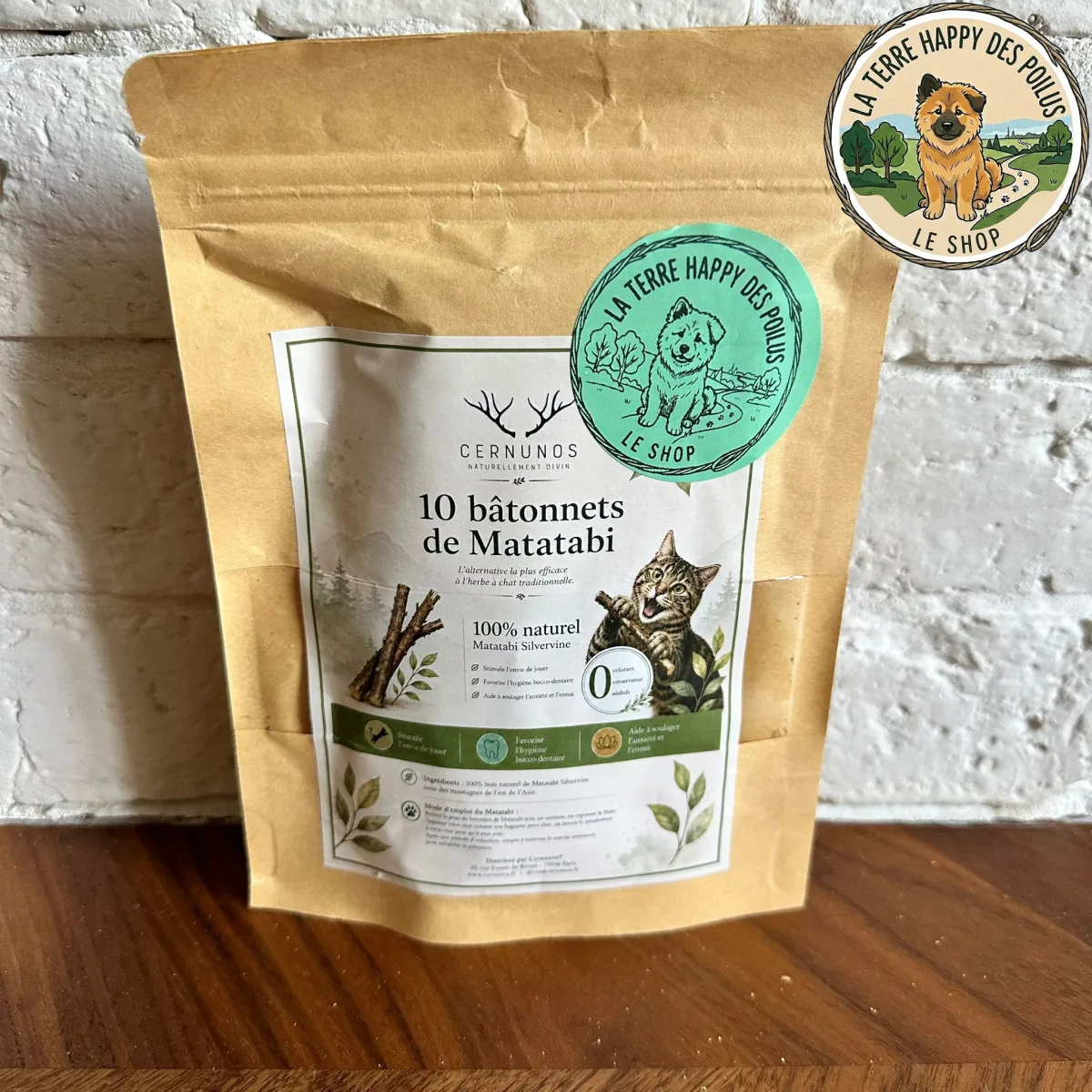 😻Matatabi - Bâtonnet - Friandise et gourmandise 100% naturelle pour chat