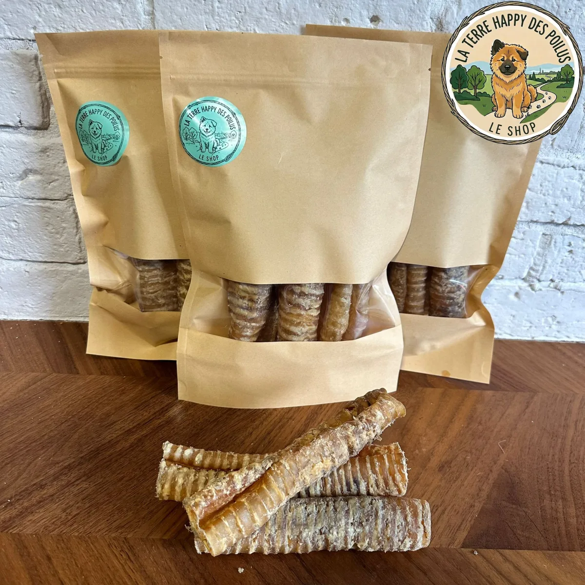 Trachée de Chameau - Mastication naturelle hypoallergénique pour chien