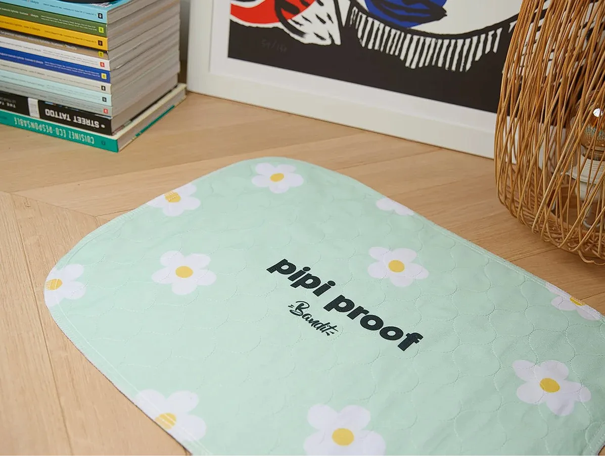 2 Tapis de propreté lavables - Bandit - Soin naturel et hygiène douce pour animaux - Vue 3